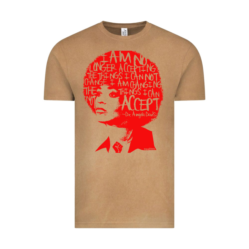Angela Davis Political Activist Vintage Tee by linhVisuals | Teevron
