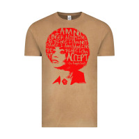 Vintage Camel angela davis political activist Vintage Tee - linhVisuals