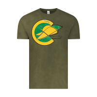 Vintage Olive california golden seals Vintage Tee - linhVisuals