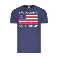 Vintage Denim pro america anti trump shirt   american usa flag resist t shirt Vintage Tee - linhVisuals