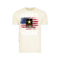 Vintage Arctic proud army national guard mom with american flag gift pullover hoodie Vintage Tee - linhVisuals