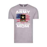 Vintage Zinc proud army national guard mom with american flag gift pullover hoodie Vintage Tee - linhVisuals