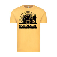 Vintage Mustard the man from uncle Vintage Tee - linhVisuals