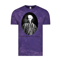 Cloud Purple comte de saint germain occultist philosopher Vintage Tee - linhVisuals