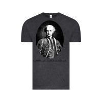 Vintage Black comte de saint germain occultist philosopher Vintage Tee - linhVisuals
