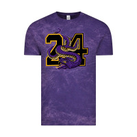 Cloud Purple Mamba #24 Vintage Tee - linhVisuals