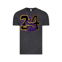 Vintage Black Mamba #24 Vintage Tee - linhVisuals