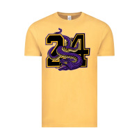 Vintage Mustard Mamba #24 Vintage Tee - linhVisuals