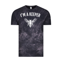 Cloud Black beekeeper im a keeper Vintage Tee - linhVisuals