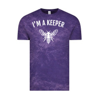 Cloud Purple beekeeper im a keeper Vintage Tee - linhVisuals
