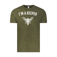 Vintage Olive beekeeper im a keeper Vintage Tee - linhVisuals