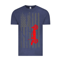 Vintage Denim rc racing american flag radio control rc car t shirt Vintage Tee - linhVisuals