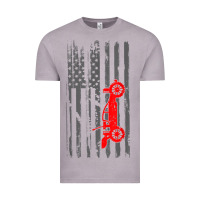 Vintage Zinc rc racing american flag radio control rc car t shirt Vintage Tee - linhVisuals