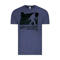 Vintage Denim sasquatch country   sasquatch Vintage Tee - linhVisuals