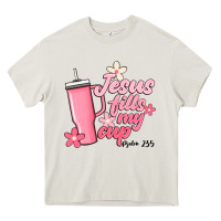 Cream jesus fills my cup Heavy Core Tee - JahusDesignShop
