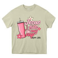 Mossy jesus fills my cup Heavy Core Tee - JahusDesignShop