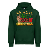Forest Green have a rockin christmas Urban Hoodie - BarkalooDesign