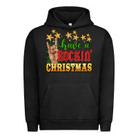 Pigment Black have a rockin christmas Urban Hoodie - BarkalooDesign