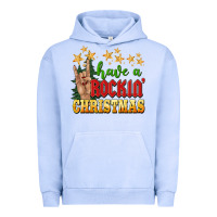 Pigment Grape Ice have a rockin christmas Urban Hoodie - BarkalooDesign