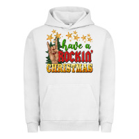 Pigment Lunar Rock have a rockin christmas Urban Hoodie - BarkalooDesign
