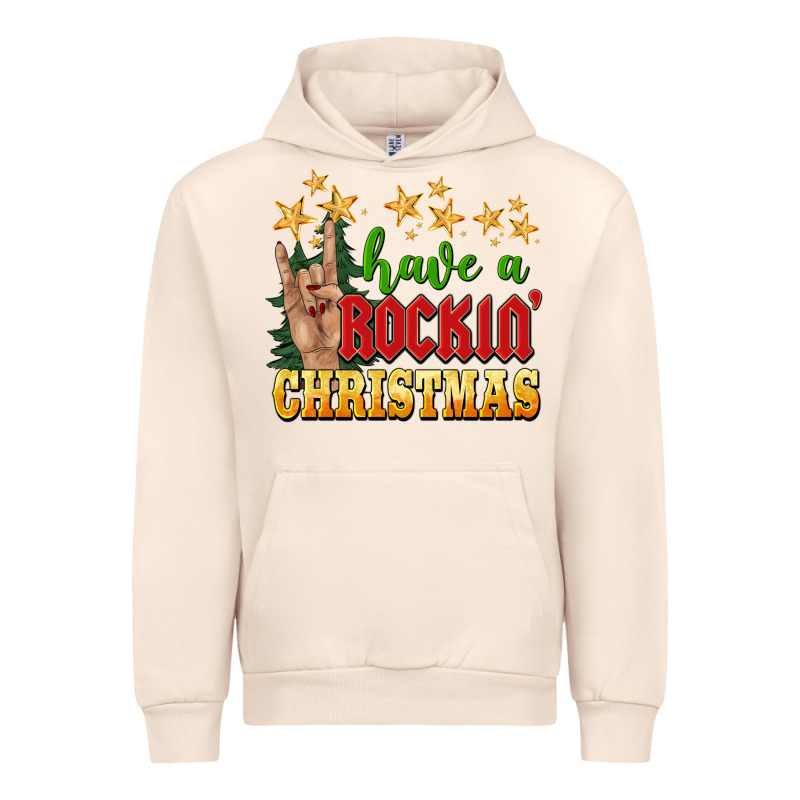 Have A Rockin Christmas Urban Hoodie by BarkalooDesign | Teevron