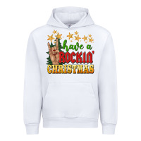 White have a rockin christmas Urban Hoodie - BarkalooDesign