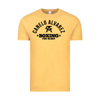 Vintage Mustard canelo alvarez boxing Vintage Tee - linhVisuals
