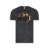 Vintage Black defund the police Vintage Tee - linhVisuals