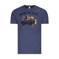 Vintage Denim defund the police Vintage Tee - linhVisuals
