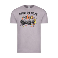Vintage Zinc defund the police Vintage Tee - linhVisuals