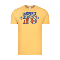 Vintage Mustard spirit of 76    bicentennial Vintage Tee - linhVisuals