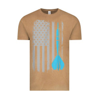 Vintage Camel throwing darts   vintage usa american flag for dart players t shirt Vintage Tee - linhVisuals