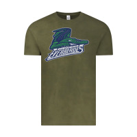 Vintage Olive florida everblades Vintage Tee - linhVisuals