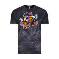 Cloud Black greenville swamp rabbits Vintage Tee - linhVisuals