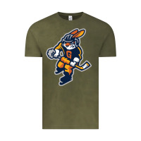 Vintage Olive greenville swamp rabbits Vintage Tee - linhVisuals
