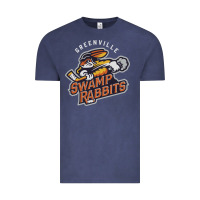 Vintage Denim greenville swamp rabbits Vintage Tee - linhVisuals