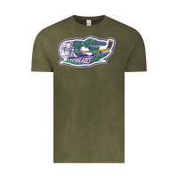 Vintage Olive florida everblades Vintage Tee - linhVisuals