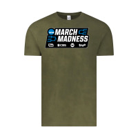 Vintage Olive MARCH MADNESS Vintage Tee - linhVisuals