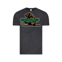 Vintage Black utah grizzlies Vintage Tee - linhVisuals