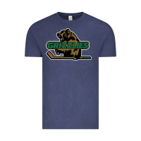 Vintage Denim utah grizzlies Vintage Tee - linhVisuals