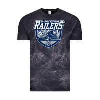 Cloud Black worcester railers Vintage Tee - linhVisuals
