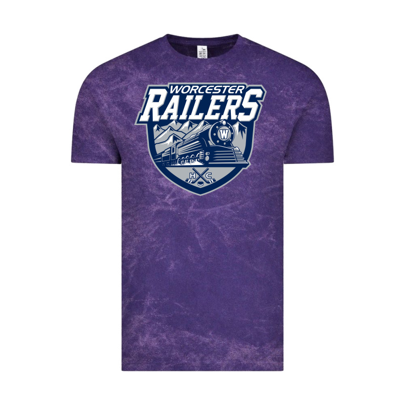 Worcester Railers Vintage Tee by linhVisuals | Teevron