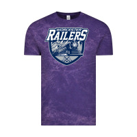 Cloud Purple worcester railers Vintage Tee - linhVisuals