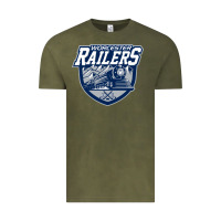 Vintage Olive worcester railers Vintage Tee - linhVisuals