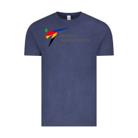 Vintage Denim world taekwondo sports Vintage Tee - linhVisuals