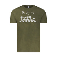 Vintage Olive peanuts Vintage Tee - linhVisuals