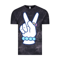 Girl Peace Sign Vintage Tee | Teevron
