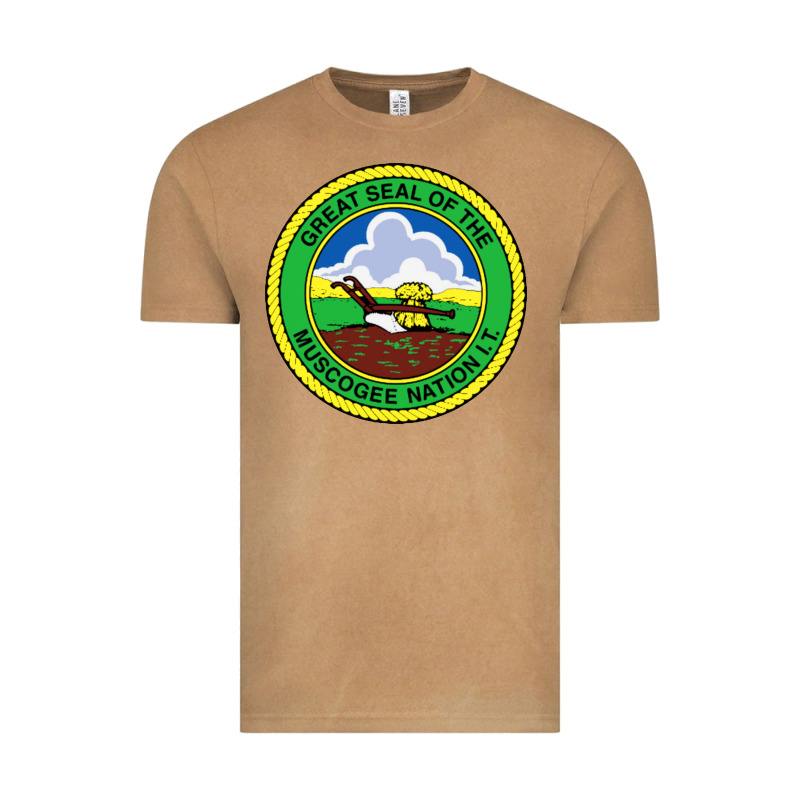 Great Seal Of The Muscogee Nation Vintage Tee by linhVisuals | Teevron