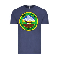 Vintage Denim great seal of the muscogee nation Vintage Tee - linhVisuals