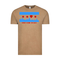 Vintage Coffee sweet home chicago Vintage Tee - linhVisuals